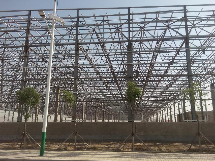 福安汽车工业厂房网架